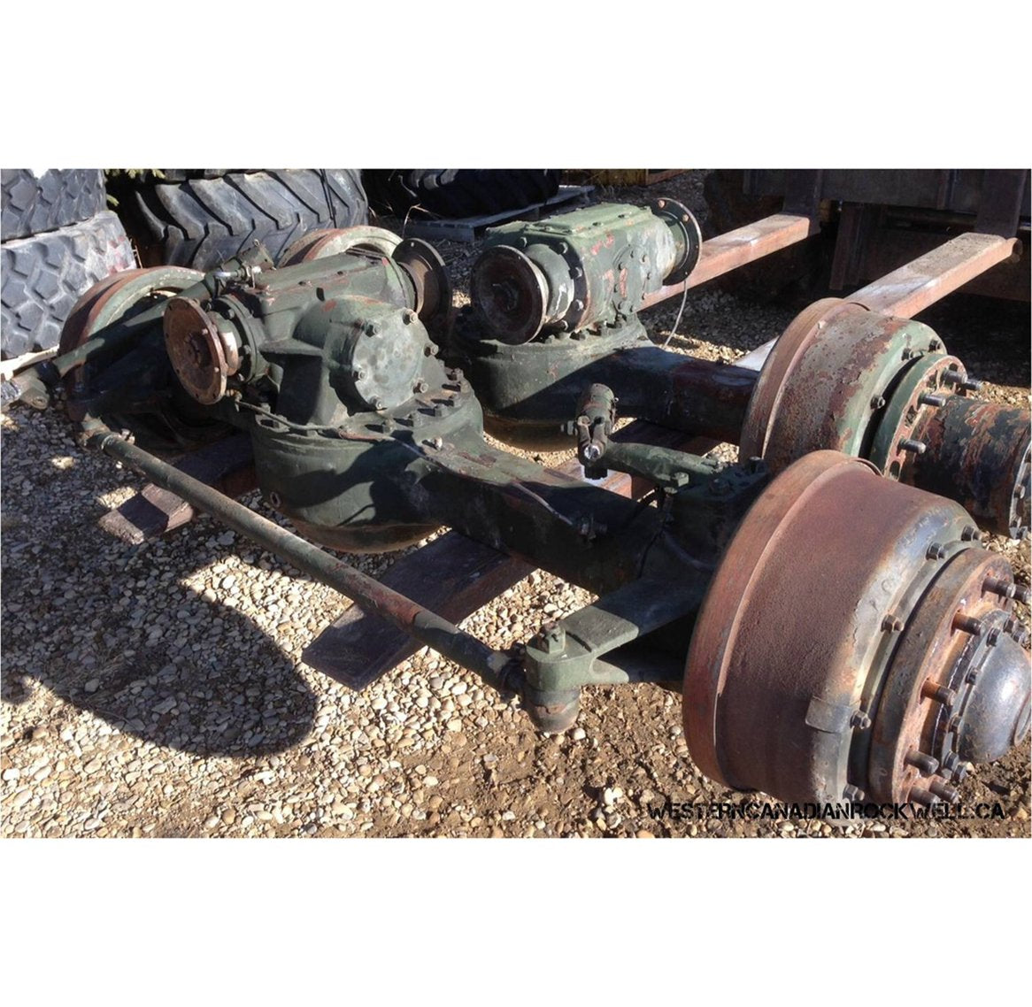 AXLES & AXLE ASSEMBLIES, 5 TON WESTERN CANADIAN ROCKWELL INC