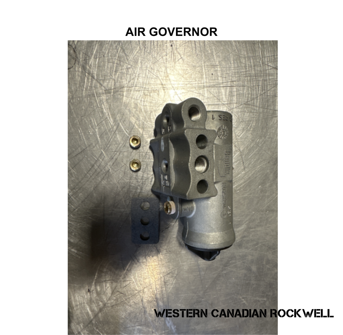 AIR GOVERNOR FOR COMPRESSED AIR SYSTEM WESTERN CANADIAN ROCKWELL INC