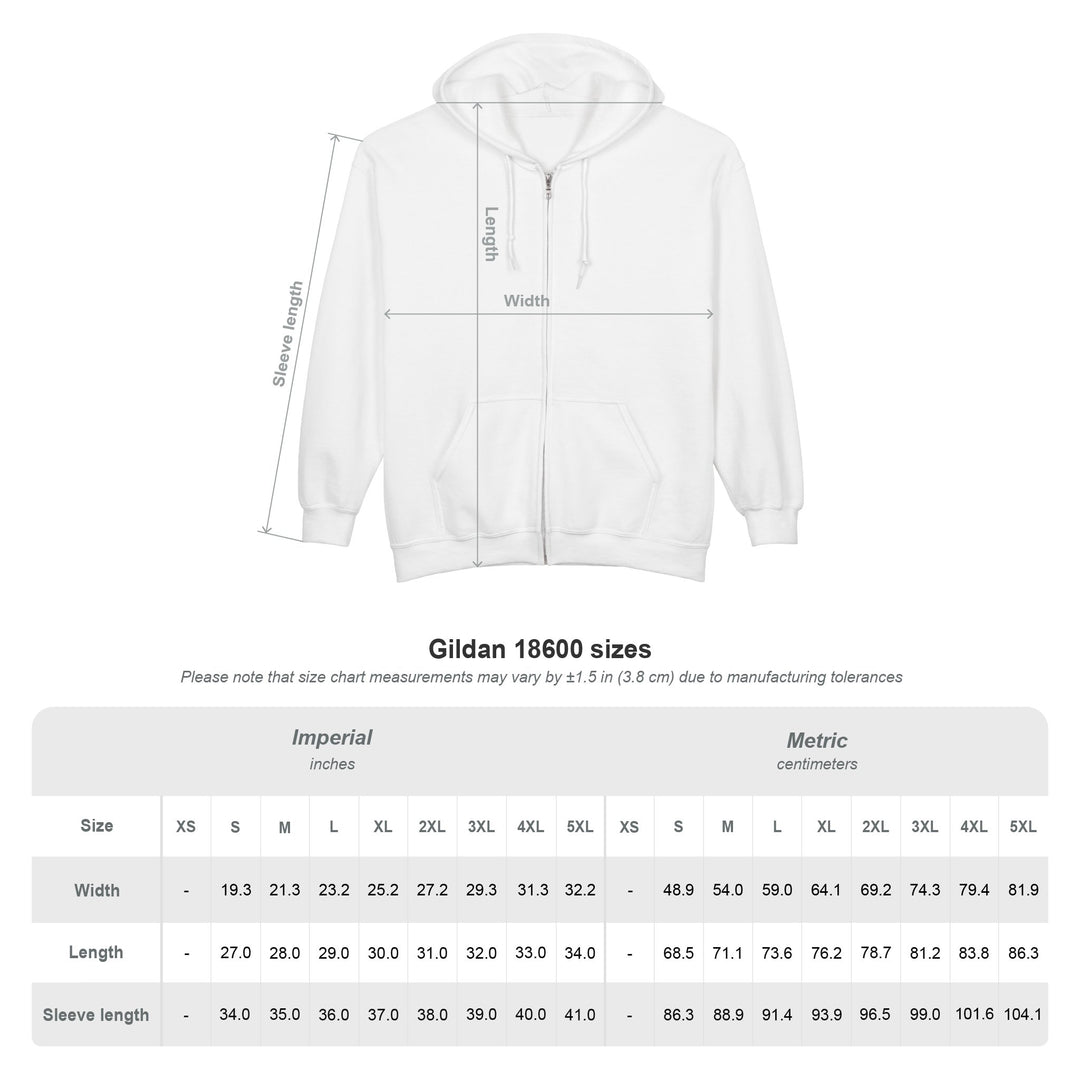 Sweatshurt, Zip Up, 2.5 Ton Rockwell