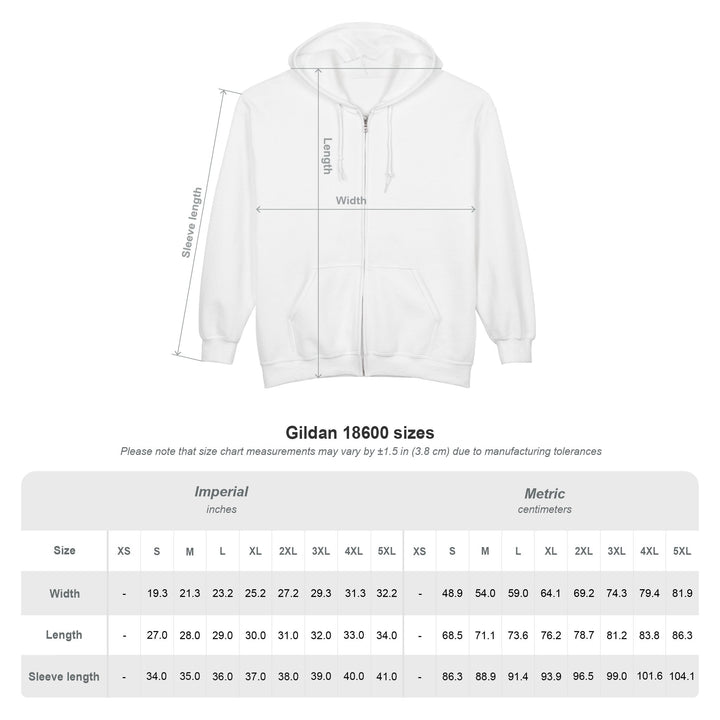 Sweatshurt, Zip Up, 2.5 Ton Rockwell
