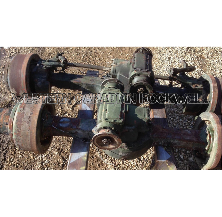 5 TON ROCKWELL AXLES, FRONT AND REAR