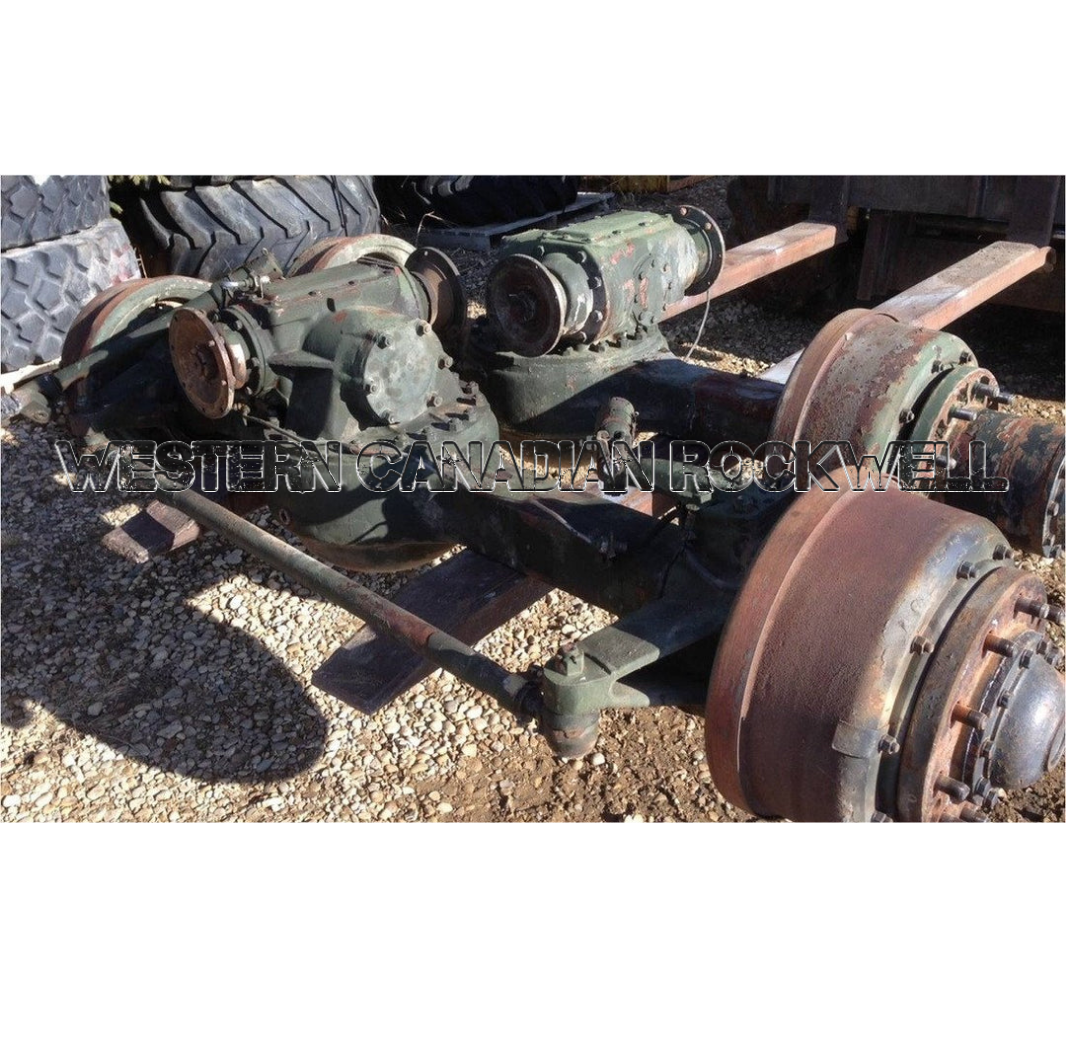 5 TON ROCKWELL AXLES, FRONT AND REAR