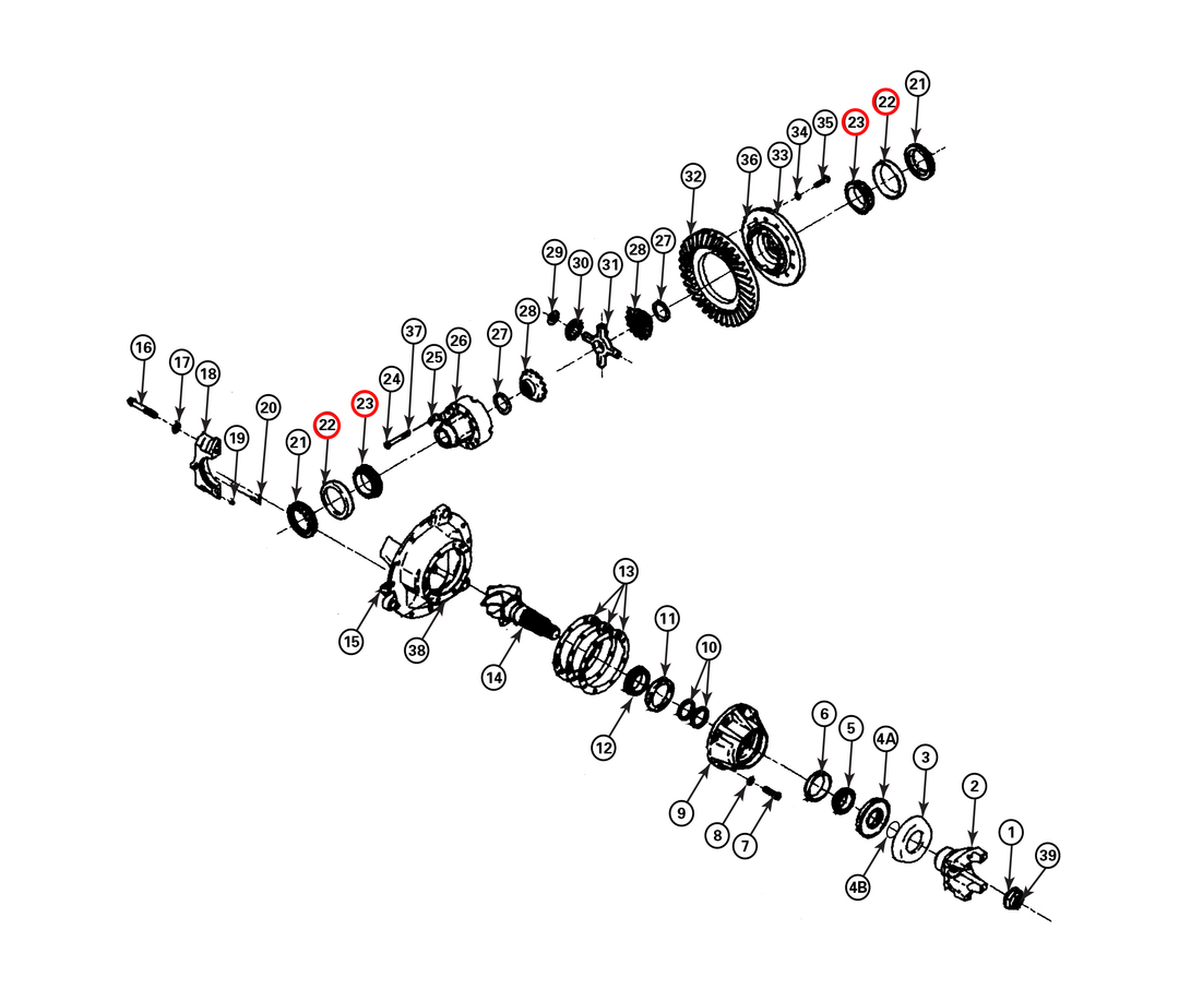 ROULEMENT DE PORTEUR ET COURSE, MERITOR