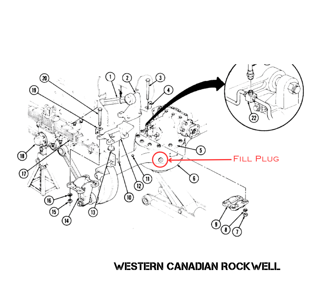 FILL PLUG, ROCKWELL
