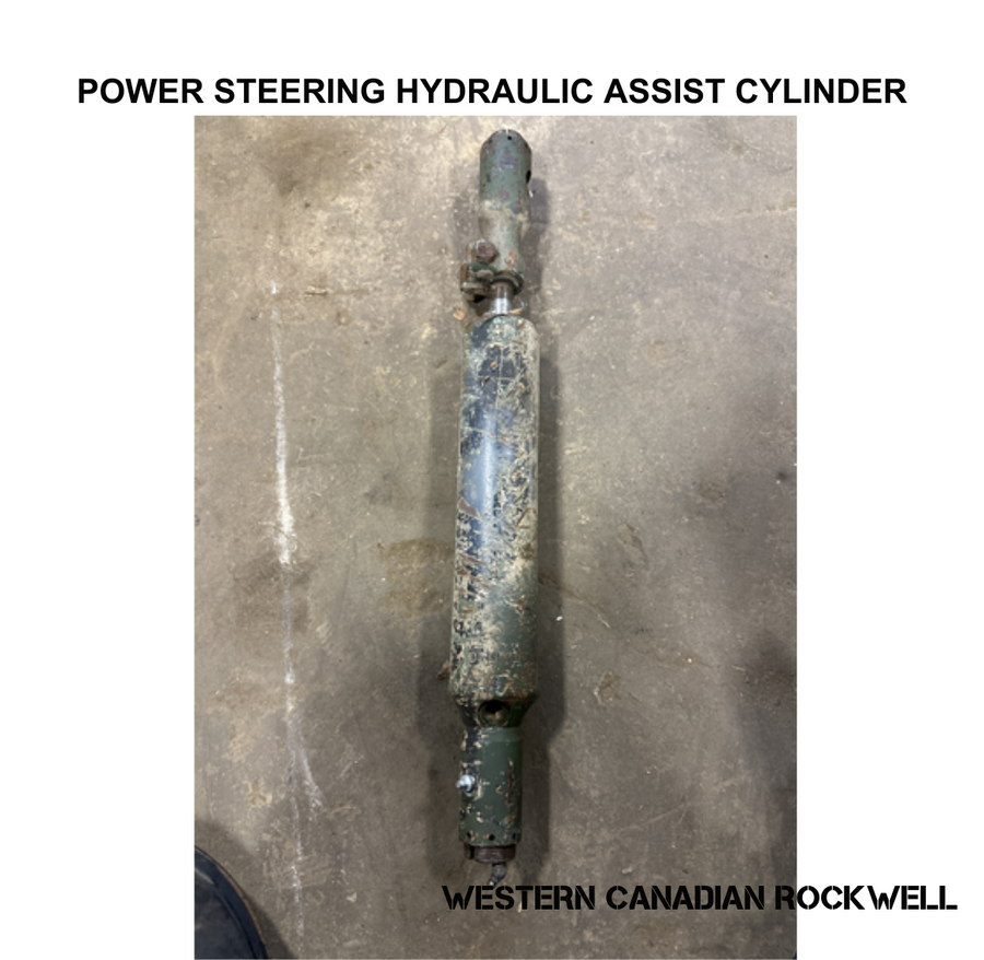 POWER STEERING HYDRAULIC ASSIST CYLINDER WESTERN CANADIAN ROCKWELL INC