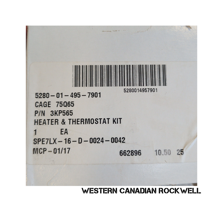HEATER AND THERMOSTAT KIT