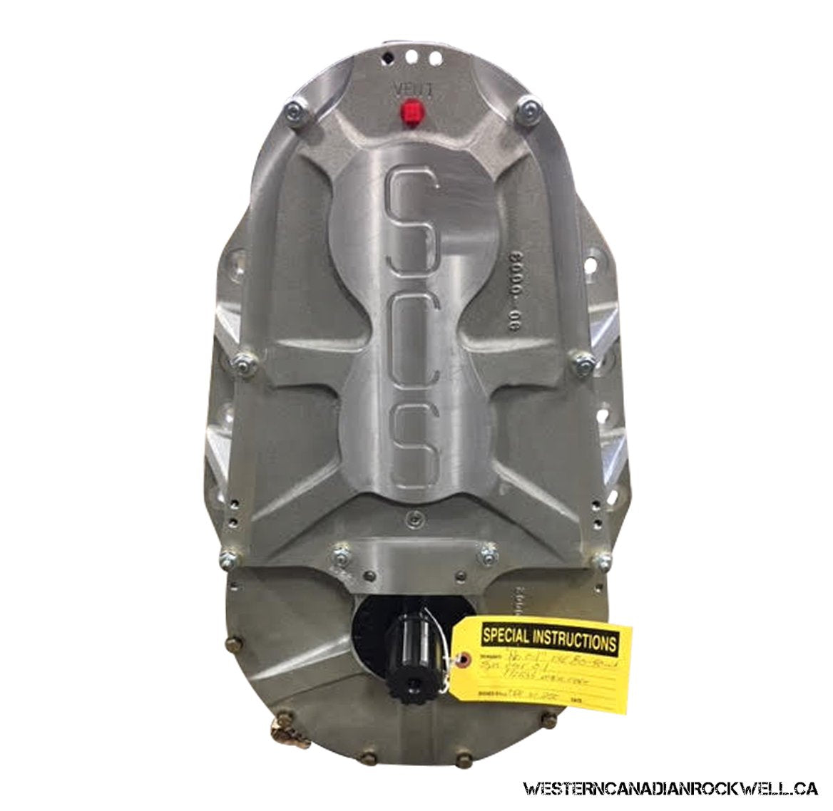 12.66 BILLET ALUMINUM SCS DROP CASE, WITH QUICK CHANGE GEARS – WESTERN ...