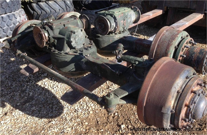 5 TON ROCKWELL AXLES, FRONT AND REAR