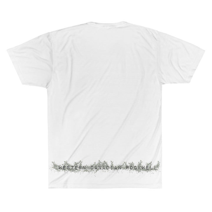 WCR, WHITE, T-SHIRT