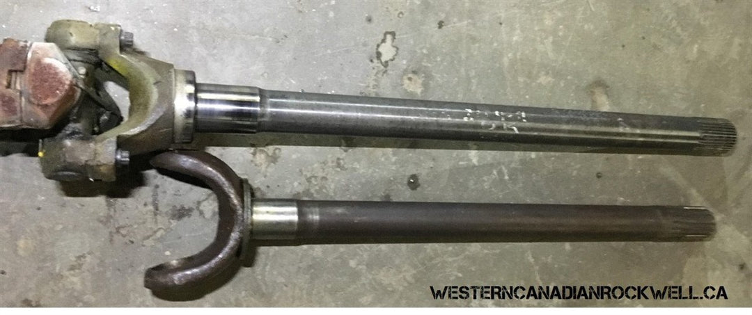 F106 ROCKWELL AXLES, FRONT AND REAR