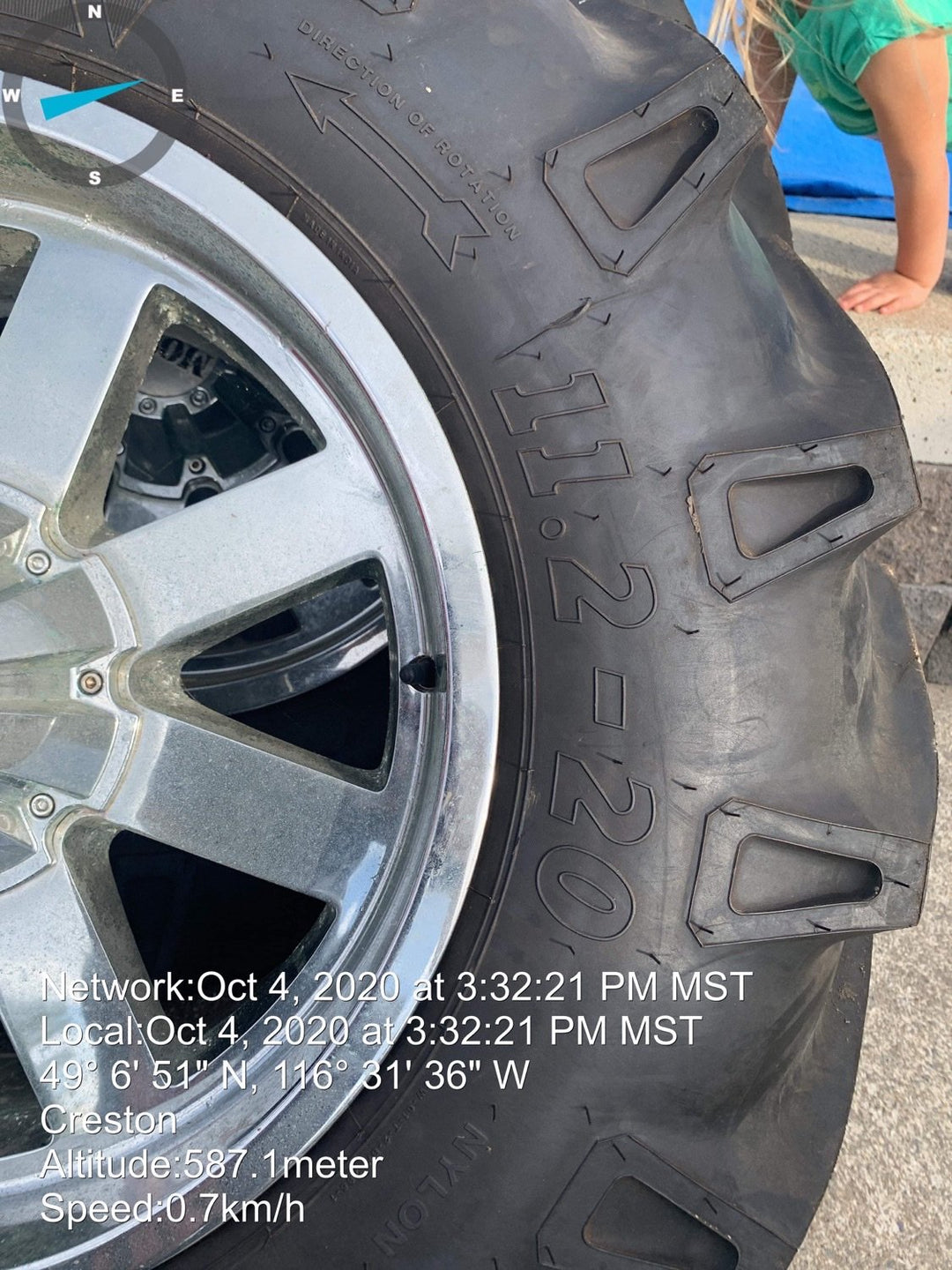 11 2 20 BKT TR135 Tires