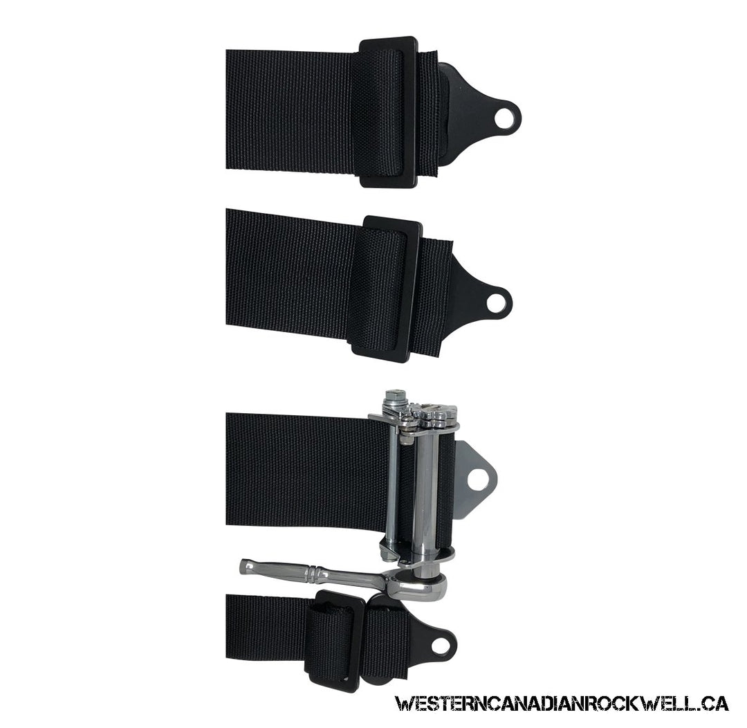 RATCHETING HARNESS WITH HANS STRAPS (SFI 16.1)